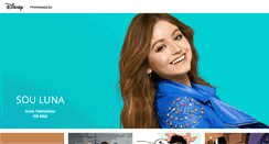 Desktop Screenshot of disneychannel.disney.com.br